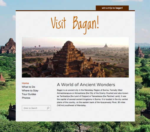 Visit Bagan Premium Demo