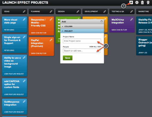 ProjectFlow - add new Project ProjectFlow - add new Project