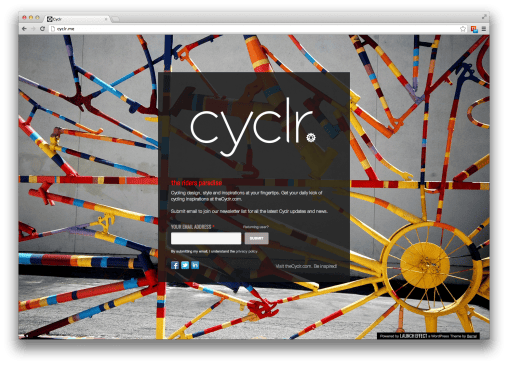 Cyclr Cyclr Signup page