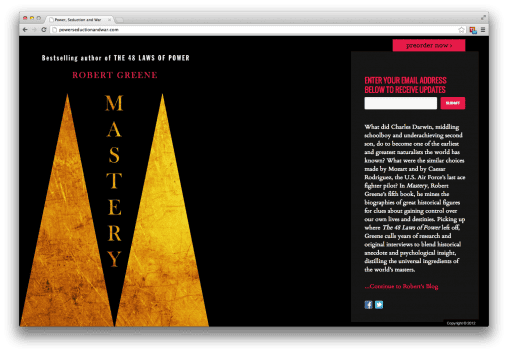Mastery by Robert Greene Robert Greene Mastery