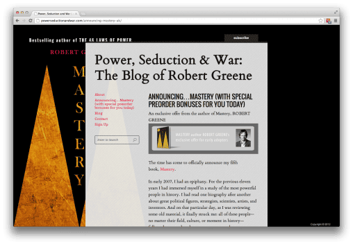 Powers Education and War Mastery by Robert Greene